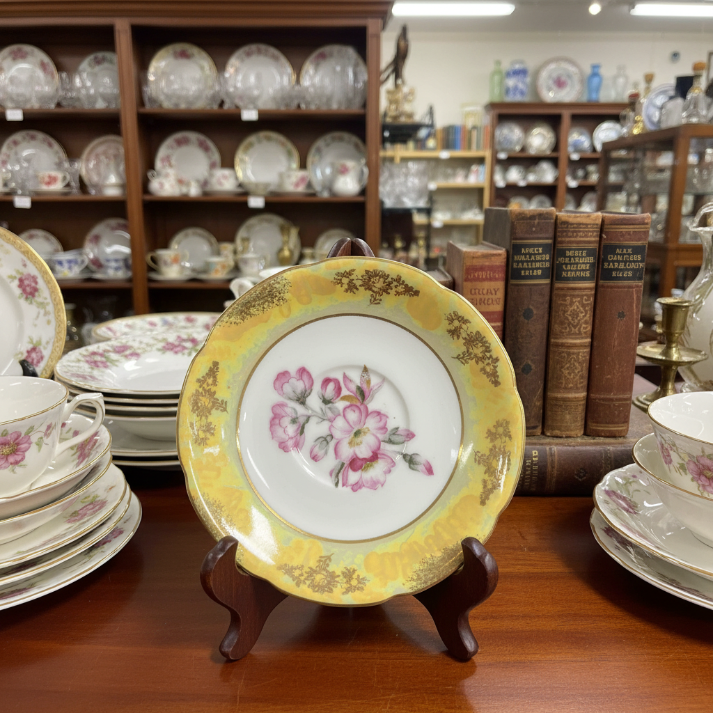 Royal Sealy Lusterware Saucer