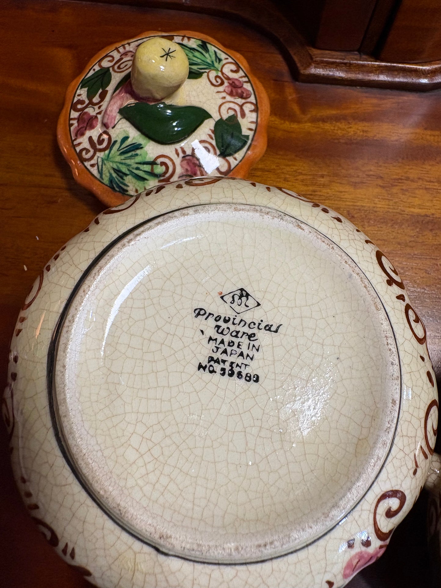 Famille Rose Teacup Bowl with Lid