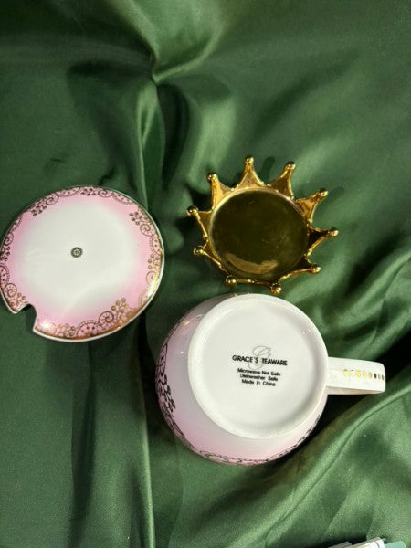 Lace Crown Mug