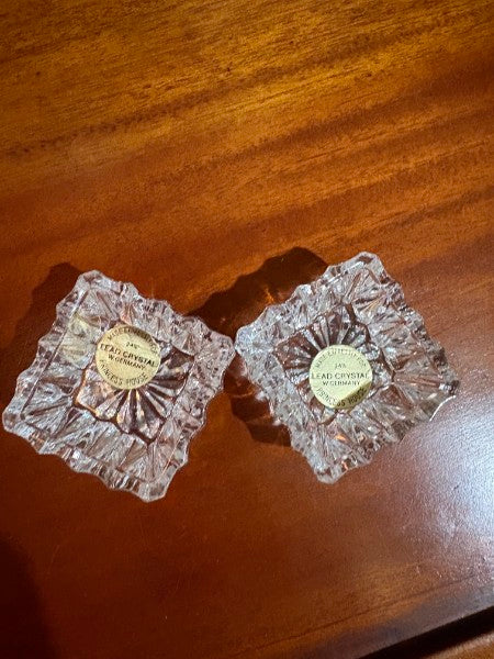 Princess House Crystal Salt Cellars