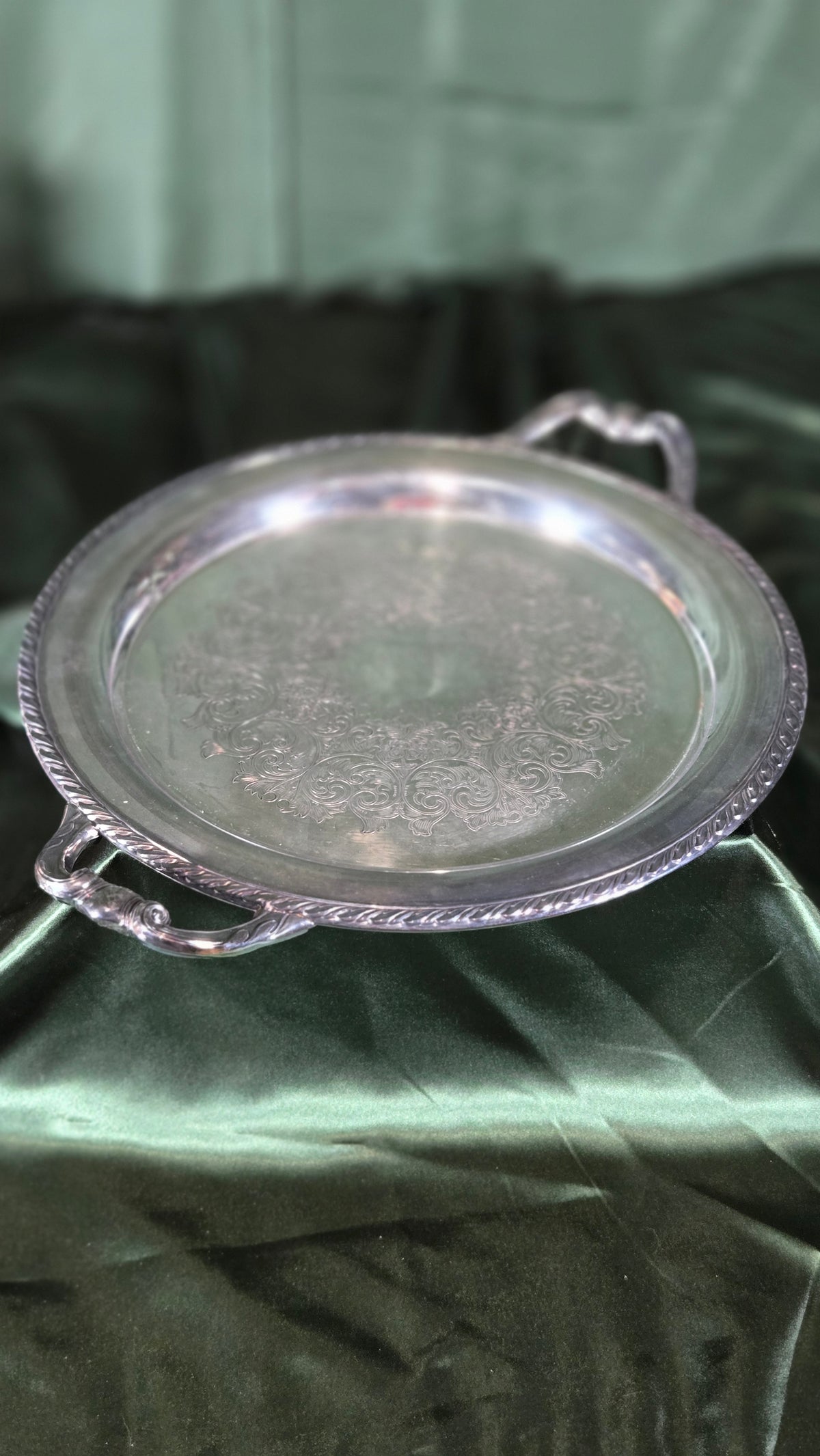 WM Rogers Serving Tray