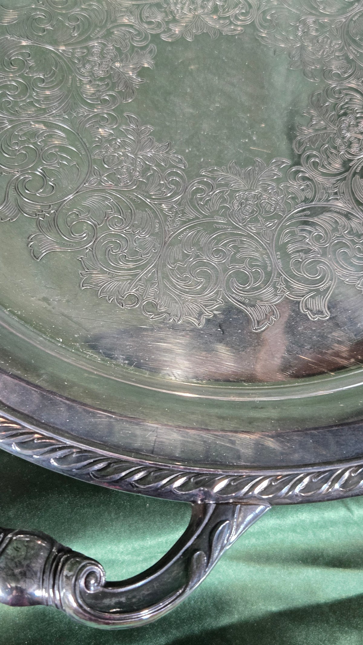 WM Rogers Serving Tray