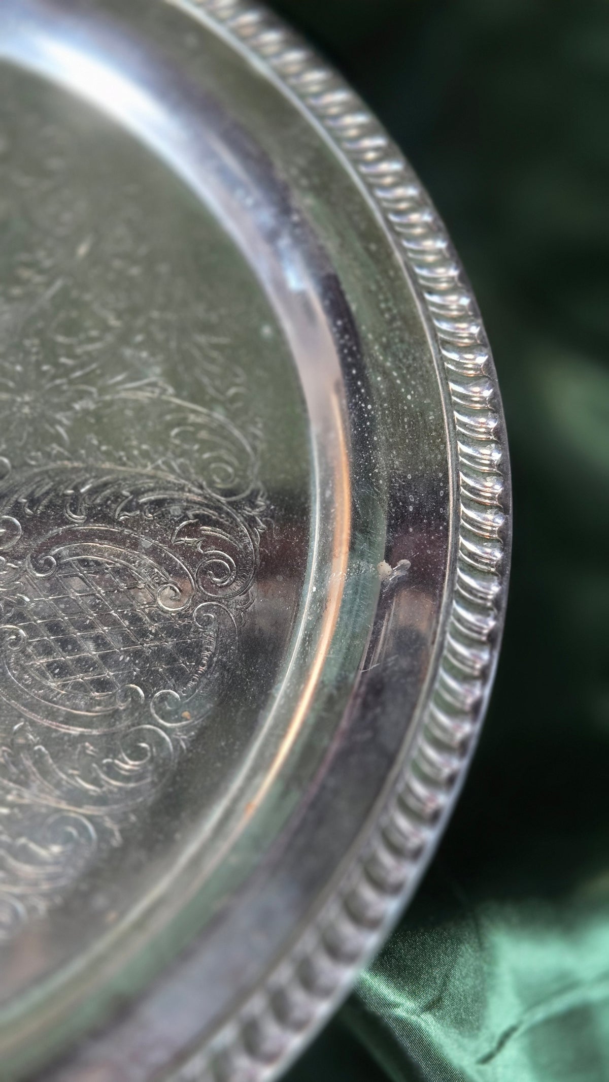 WM Rogers Serving Tray