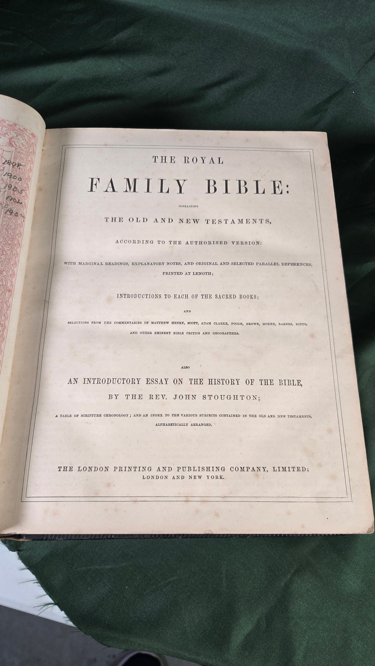 Annotated Family Bible