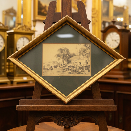 Antique Engraved Print