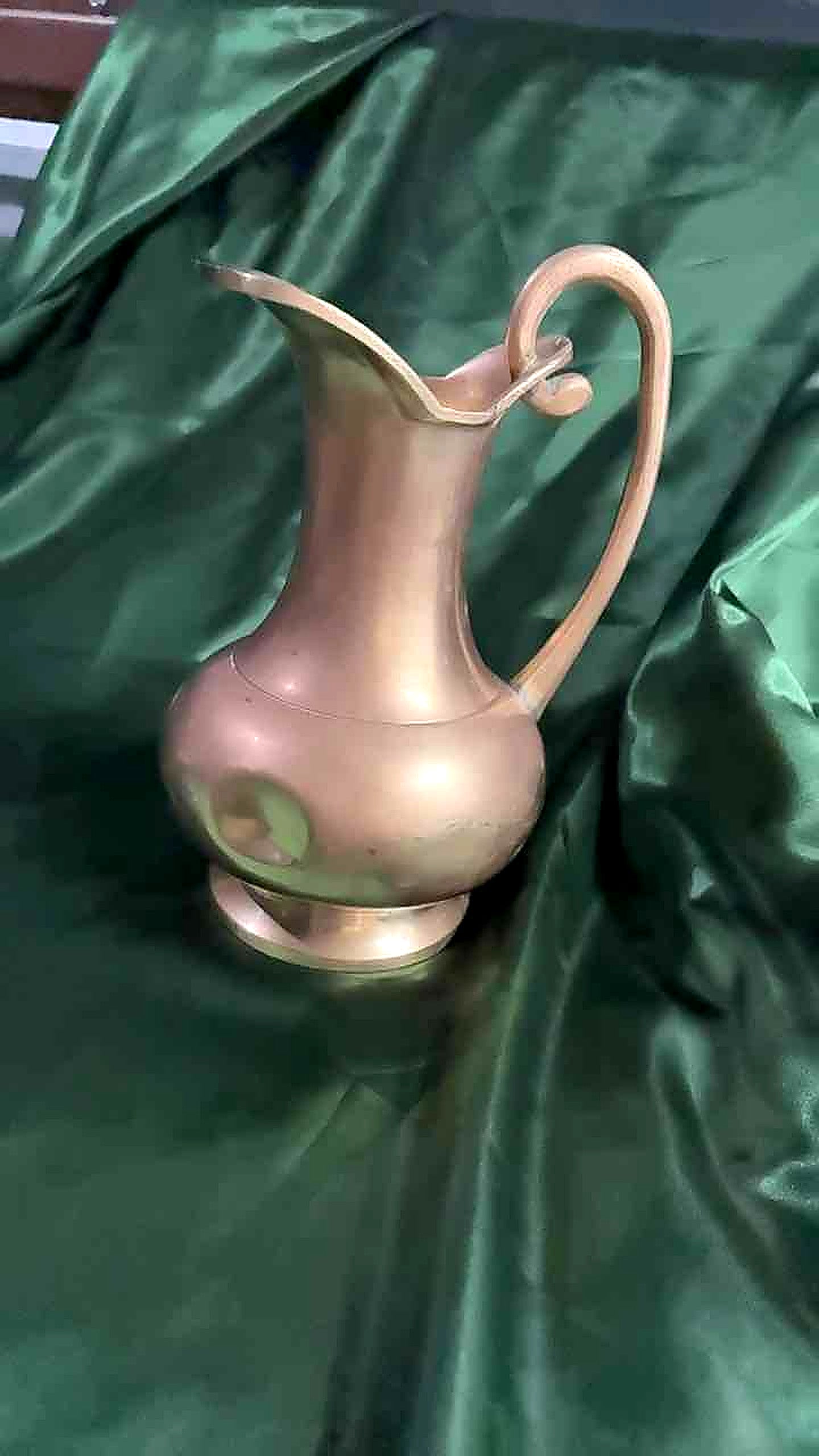 Vintage Brass Pitcher