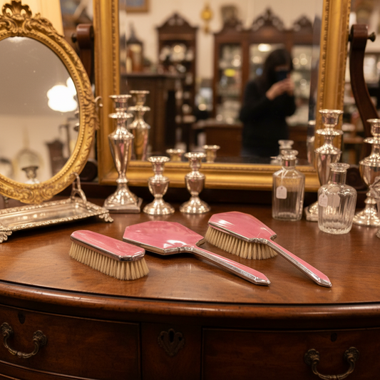 Art Deco Grooming Set