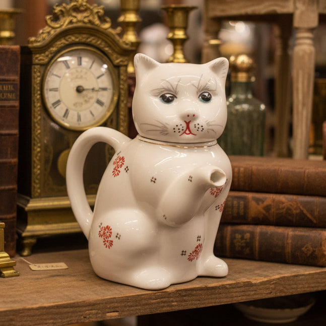Maneki-neko Cat Teapot
