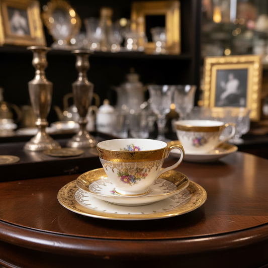 Homer Laughlin Teacup Trio