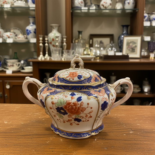 Nippon Imari Sugar Bowl