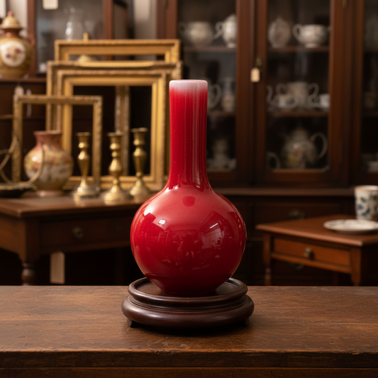 Sang de Boeuf Vase
