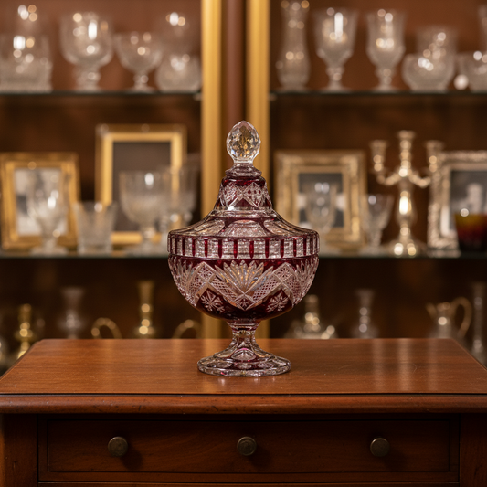 Bohemian Crystal Bowl