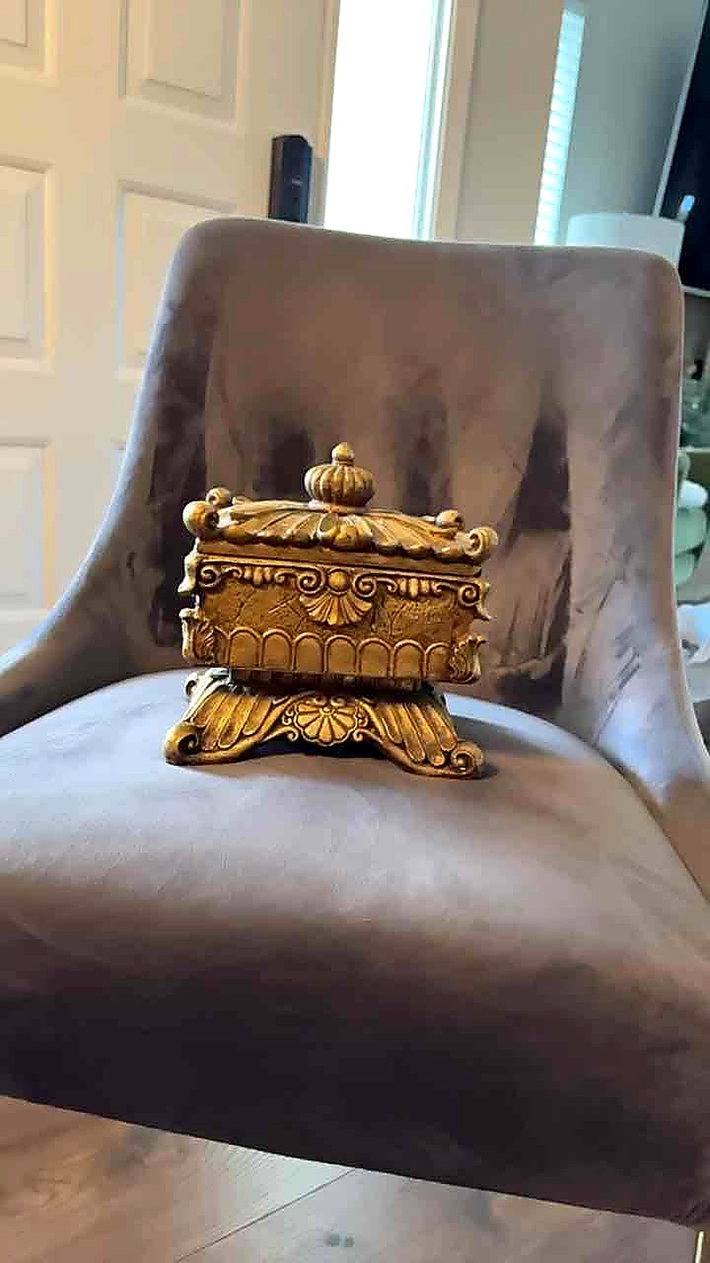 Gilded Trinket Box
