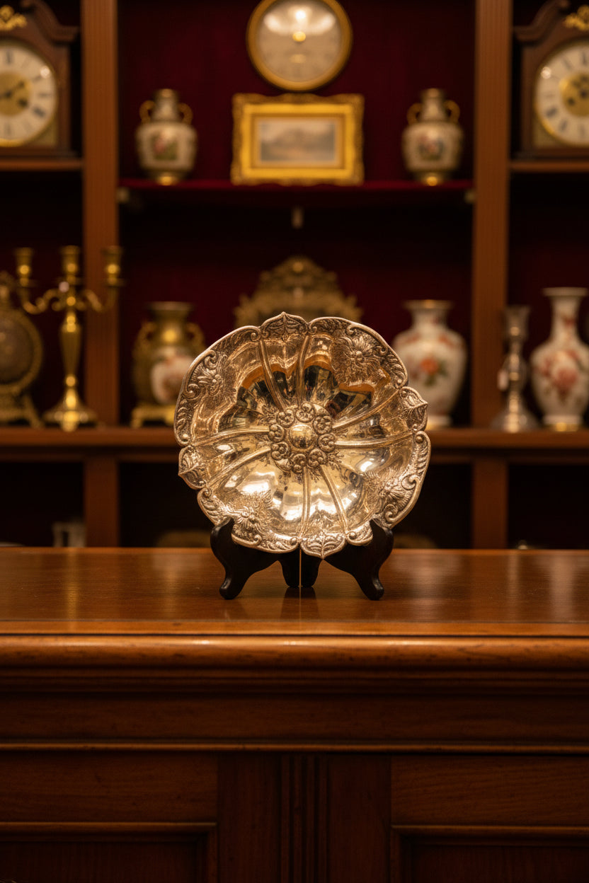 Salvage Silver Bowl