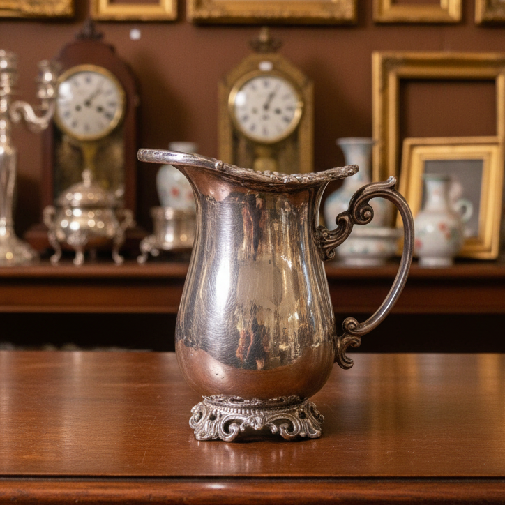 Victorian Silver Pitcher