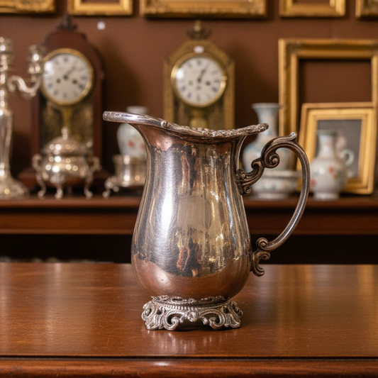 Victorian Silver Pitcher