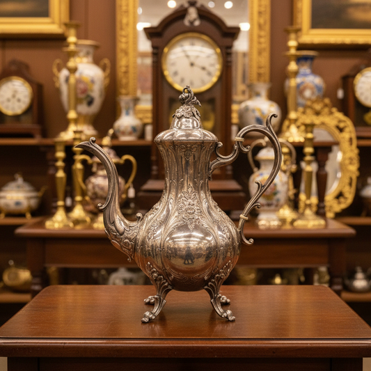 Reed & Barton Winthrop Silver Teapot