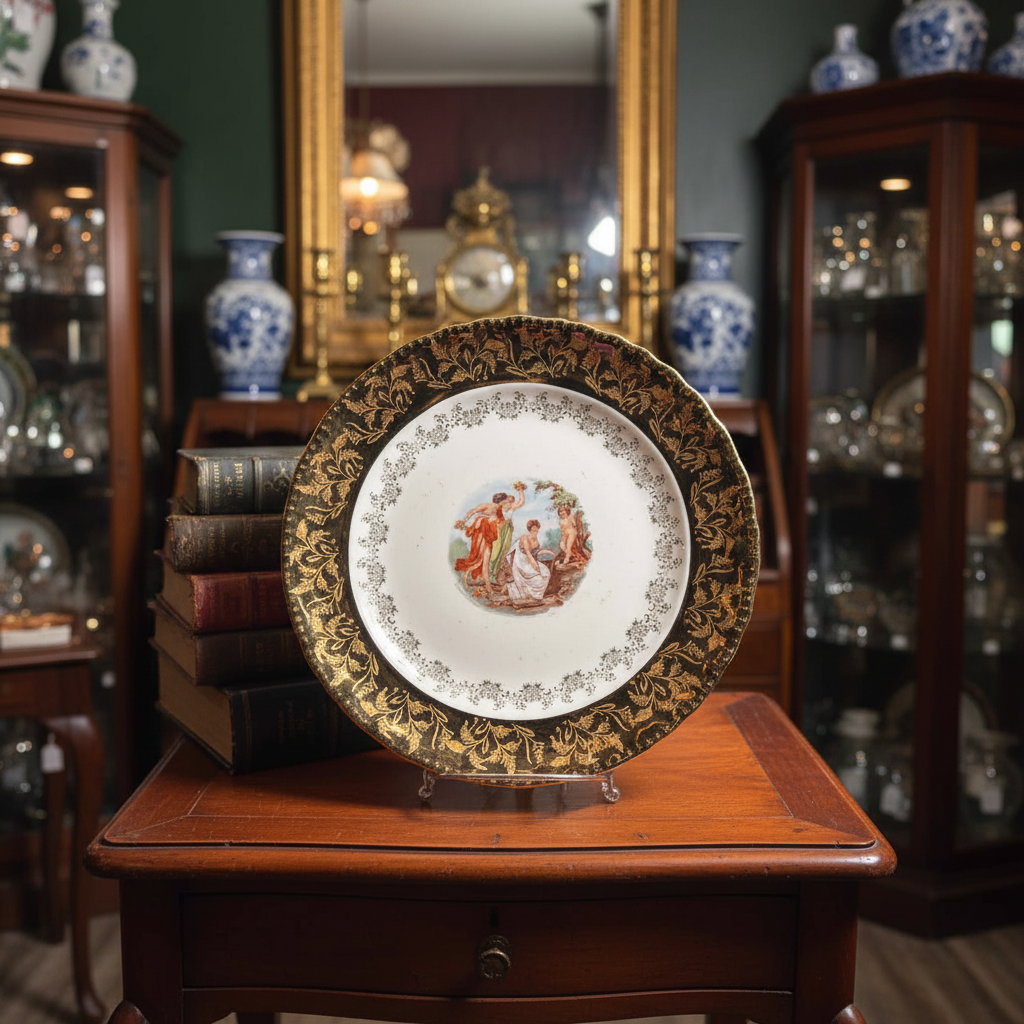 Atlas Fine China Gilt Plate