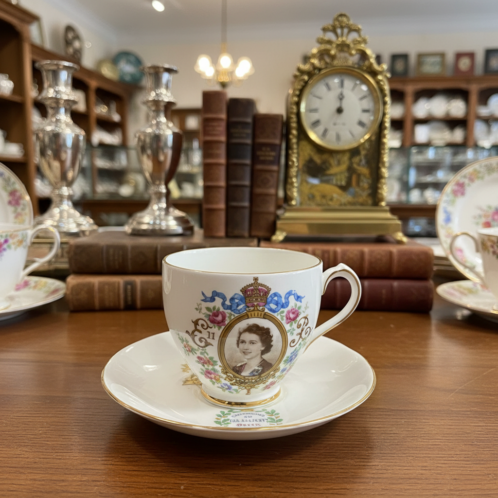 Queen Anne 1953 Coronation Teacup