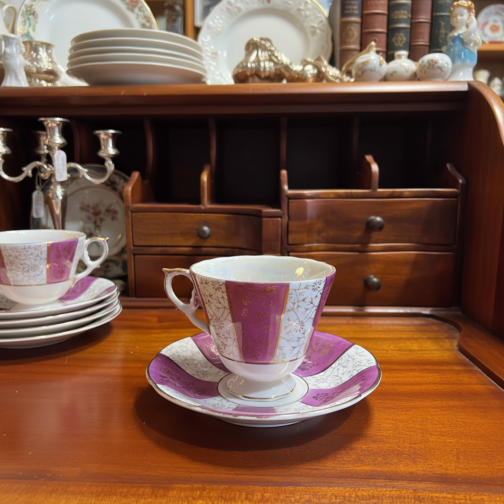Enesco Lusterware Set