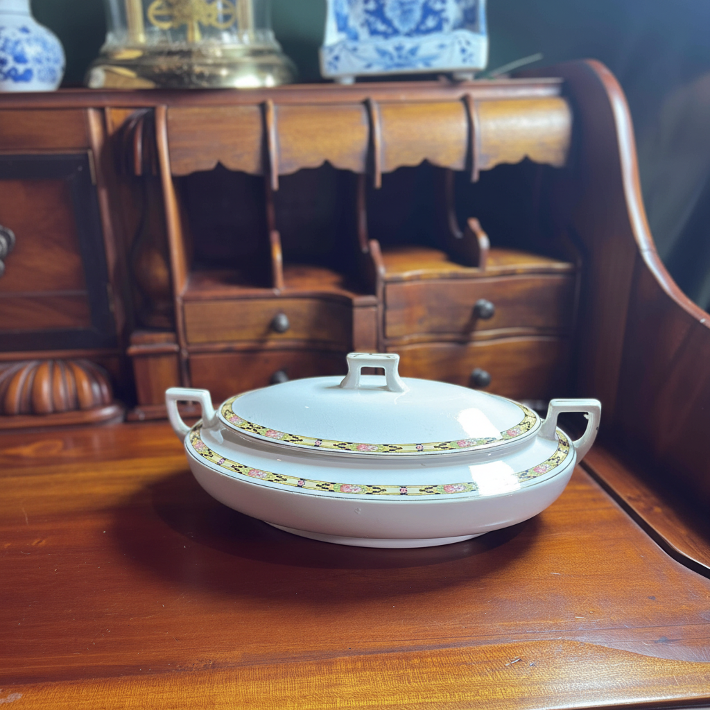 Homer Laughlin Kwaker Vegetable Bowl