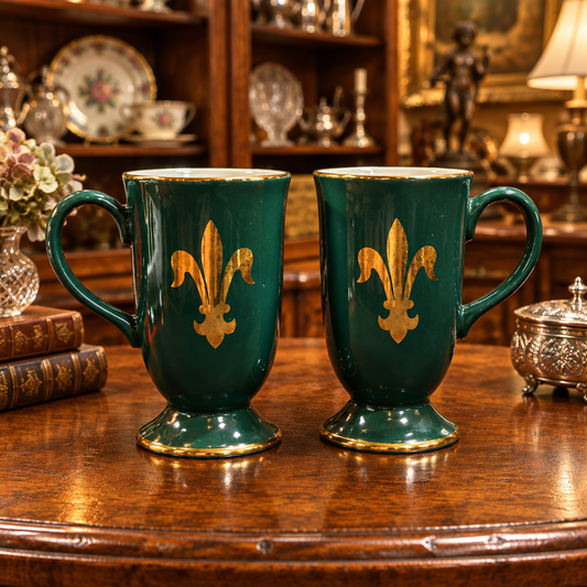 Hornsea Fleur-de-Lys Mugs