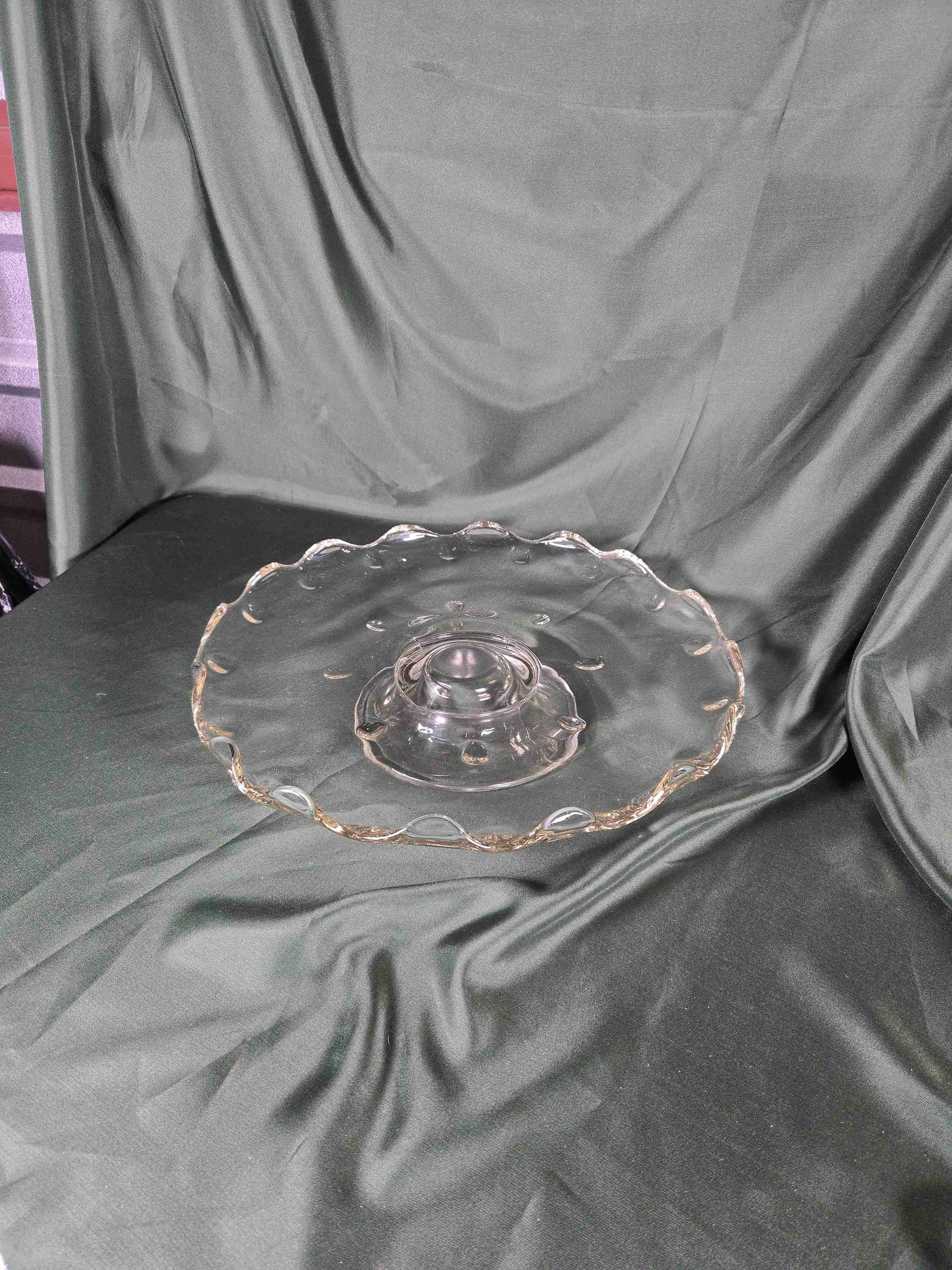 Curio - Indiana Glass Cake Stand