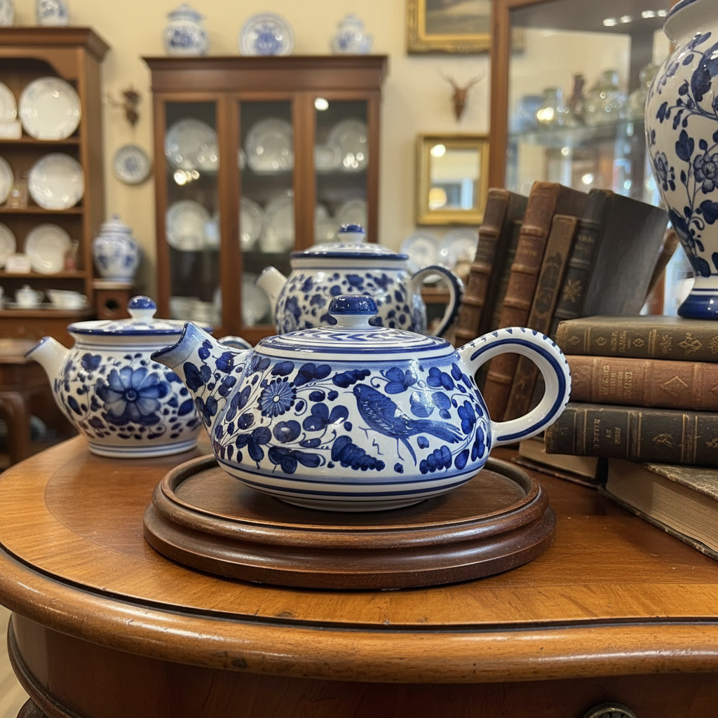 Sorrento Majolica Hand-Painted Teapot
