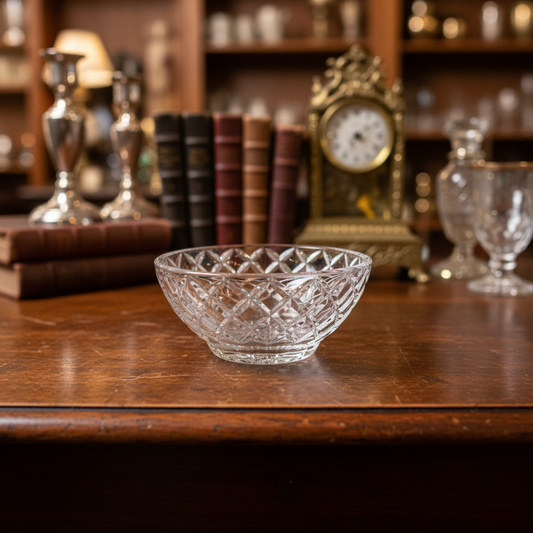 Lenox Diamond Cut Crystal Bowl