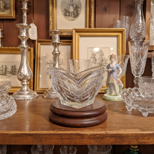 Mikasa Crystal Heart-Shaped Dish Germany