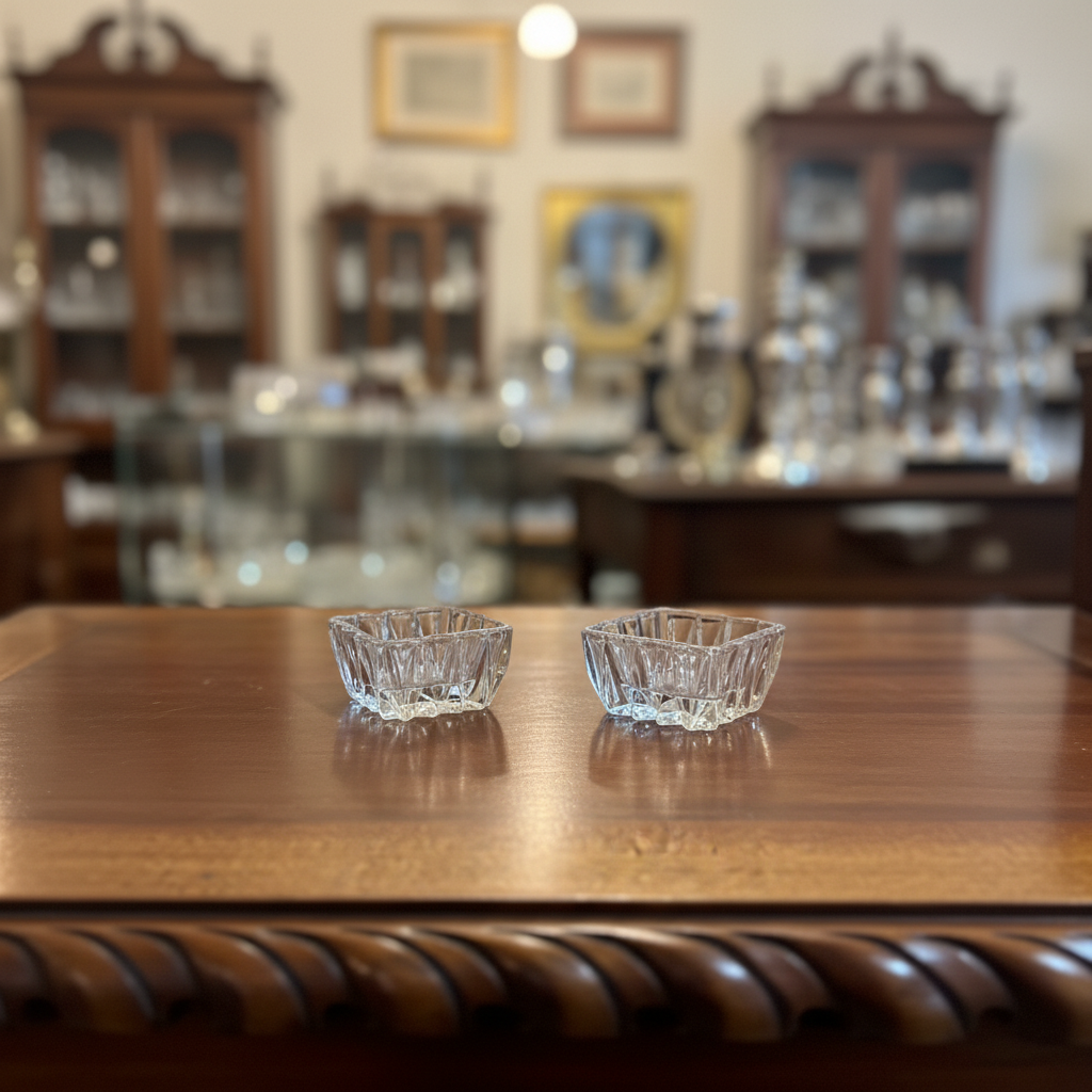 Princess House Crystal Salt Cellars