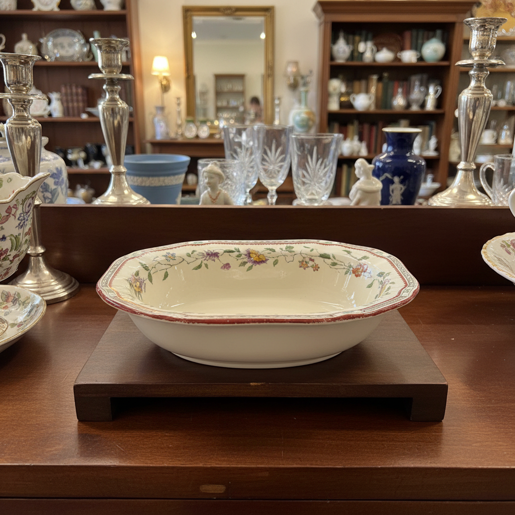Royal Cauldon Jessamine Serving Bowl