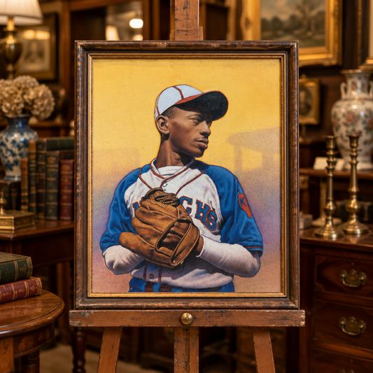 Satchel Paige Postal Card