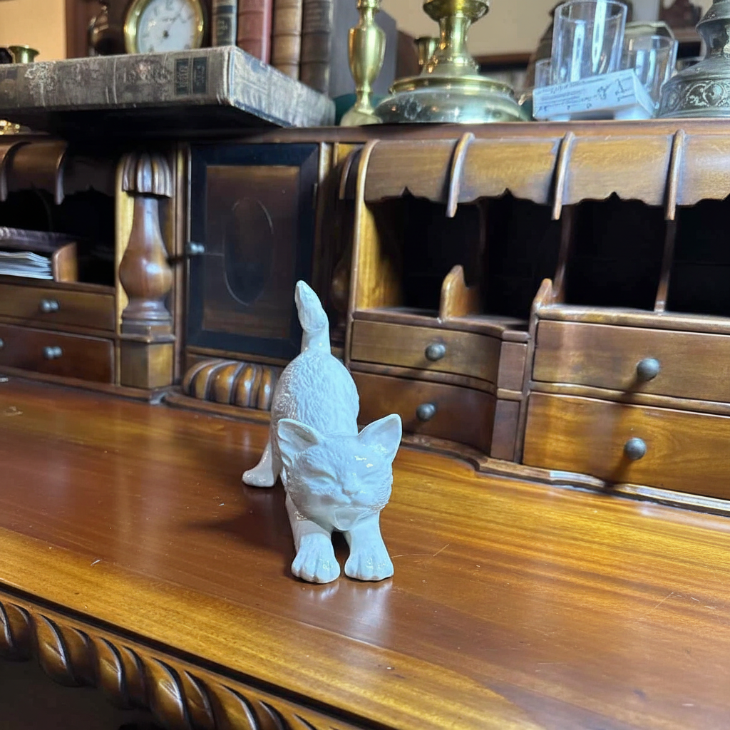 Wagner and Appel Porcelain Cat