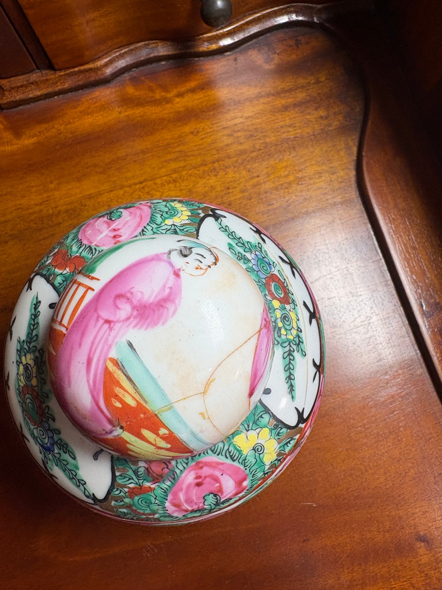 Chinese Famille Rose Porcelain Ginger Jar