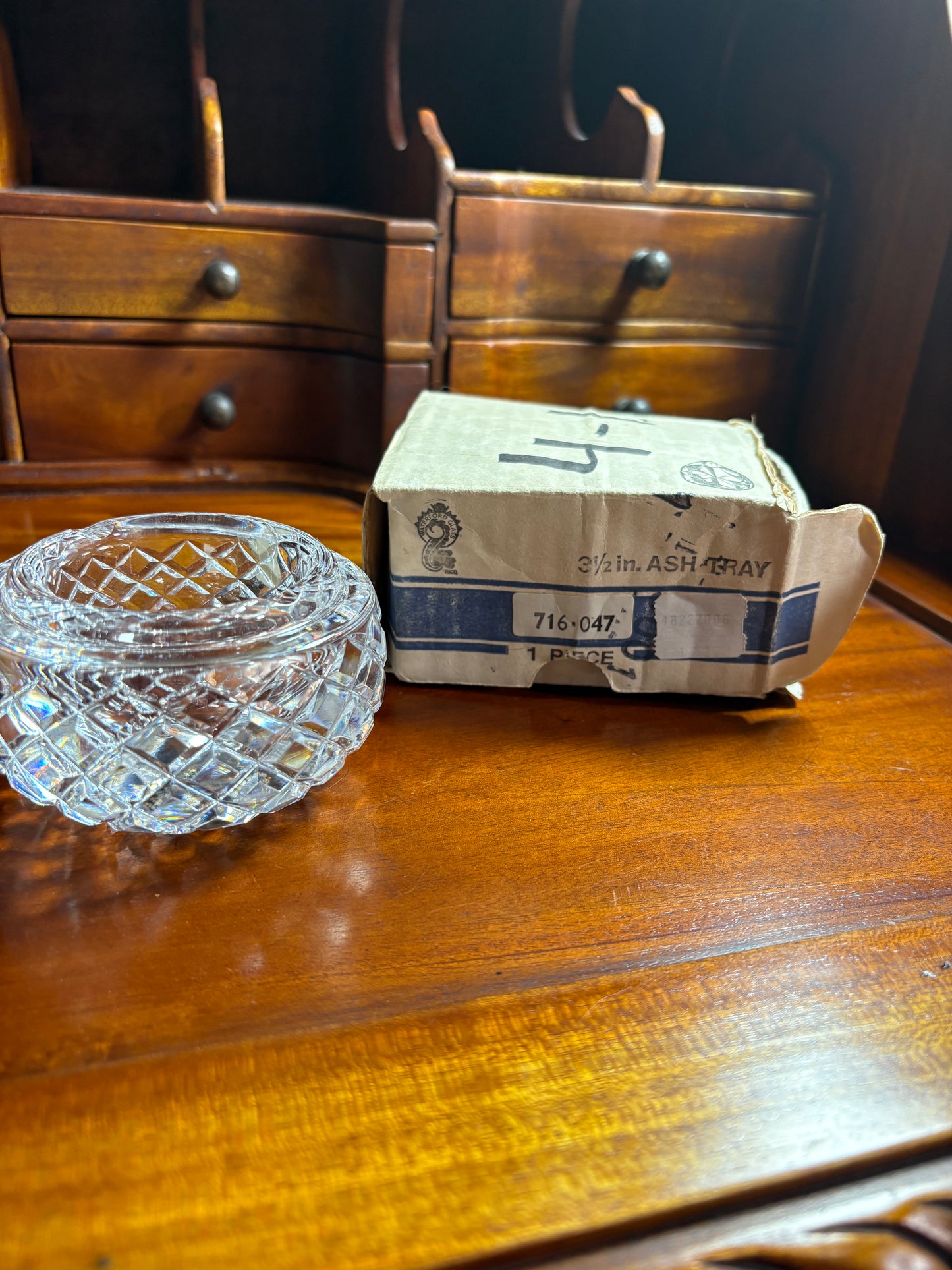 Waterford Crystal Round Ashtray