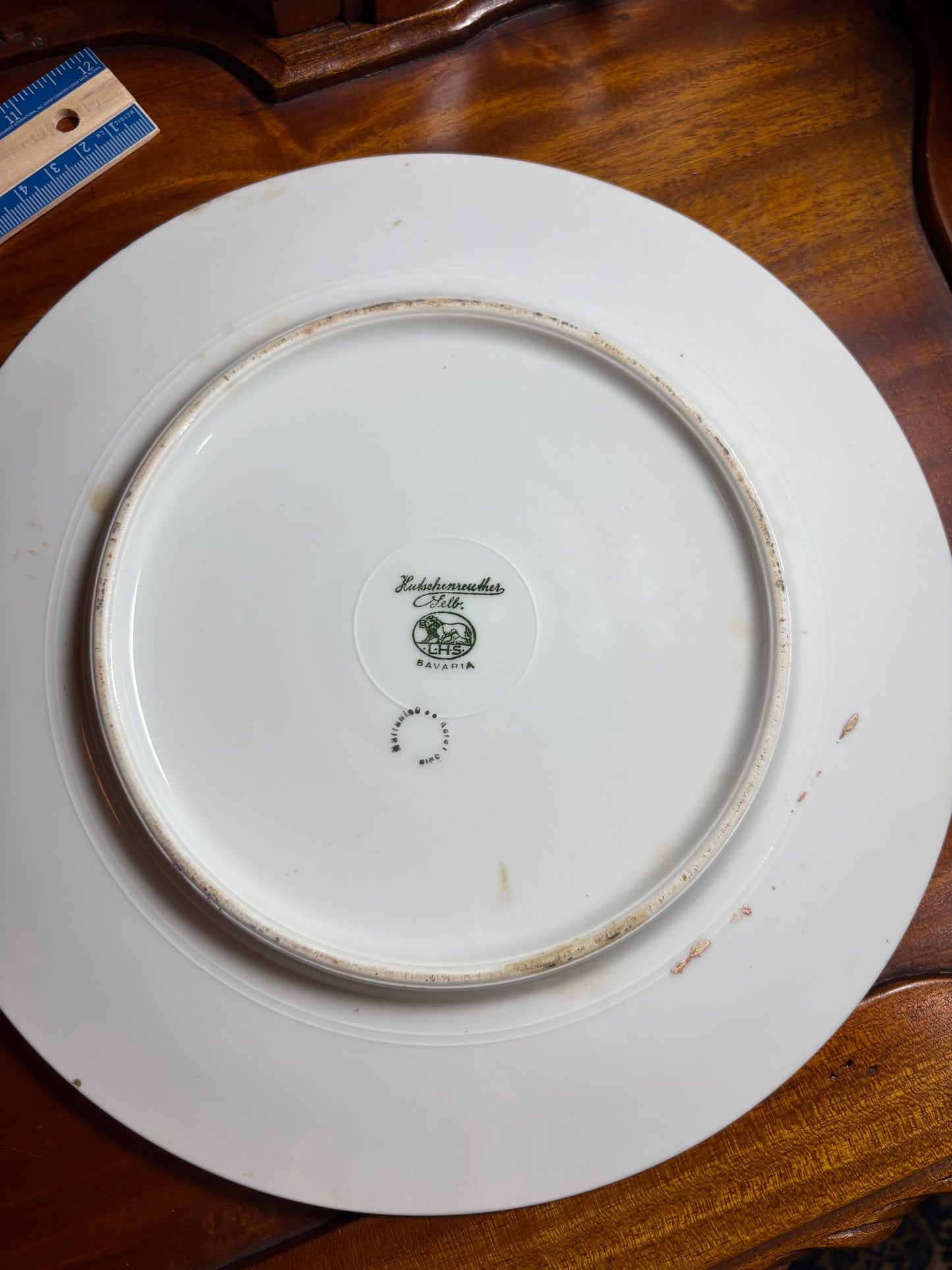 Hutschenreuther Gilded Porcelain Plate