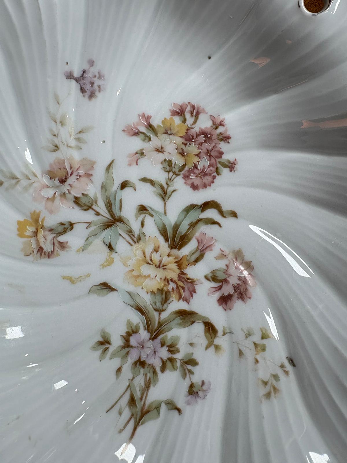 Carl Tielsch Pierced Porcelain Bowl