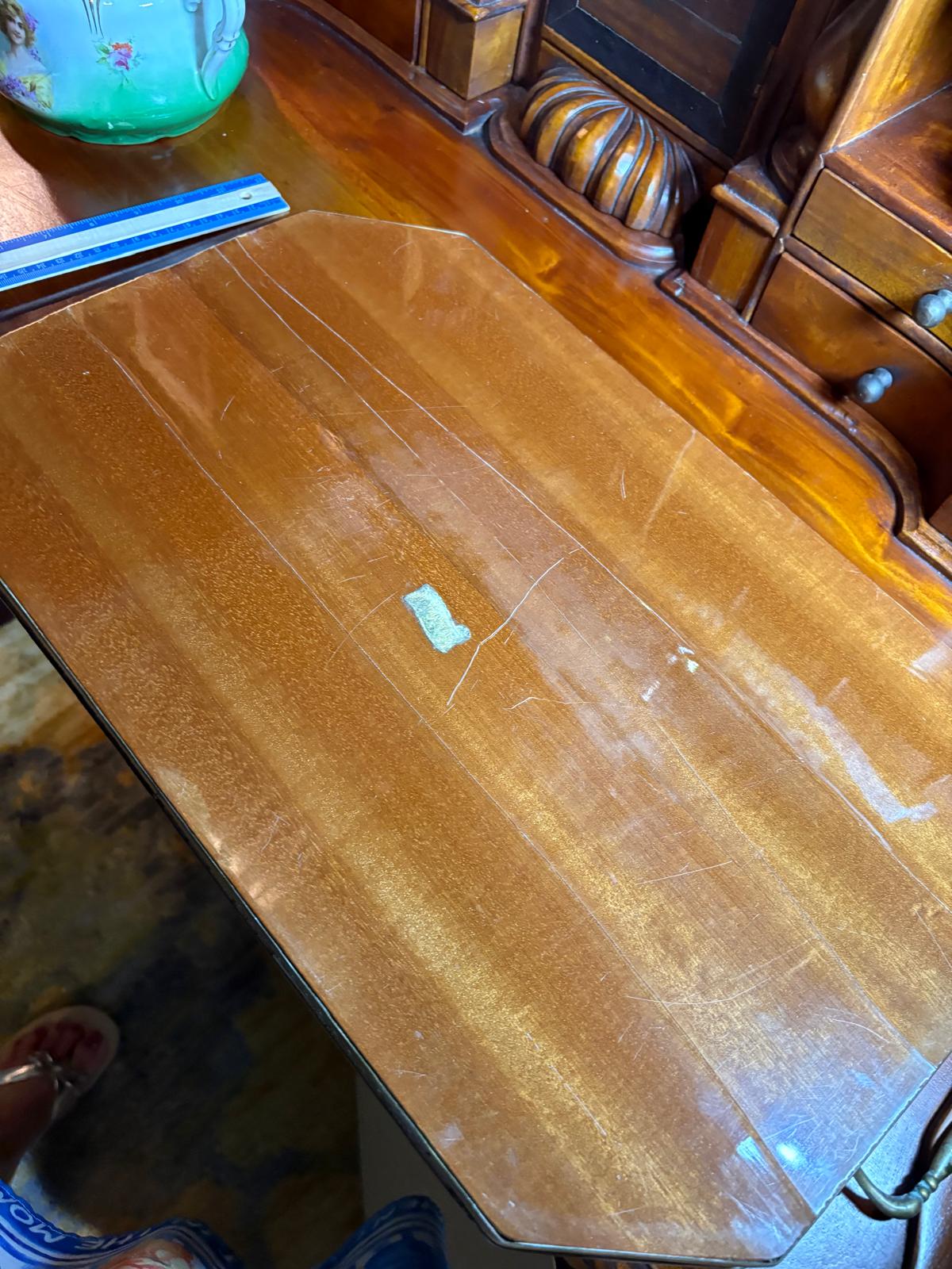 Italian Marquetry Wood Serving Tray