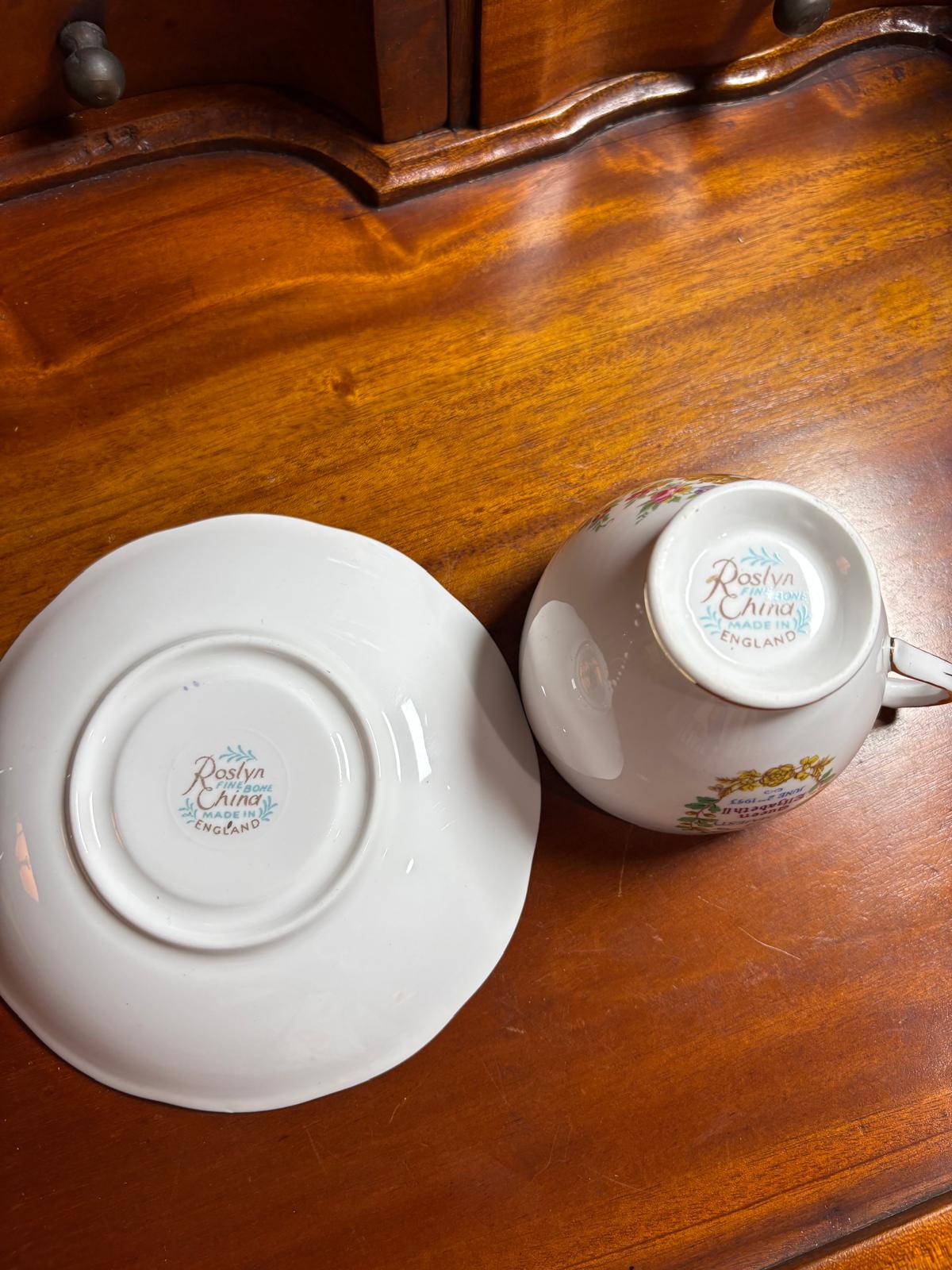 Queen Anne 1953 Coronation Teacup