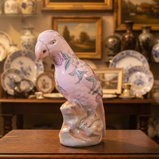 Chinese Ceramic Parrot
