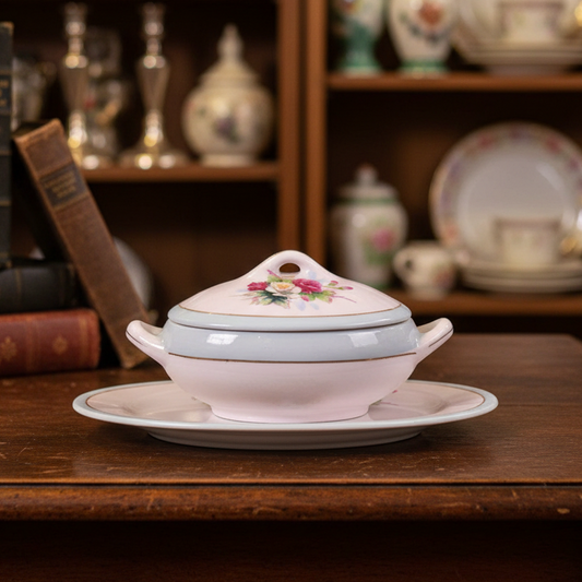 Miniature Rose Serving Dish